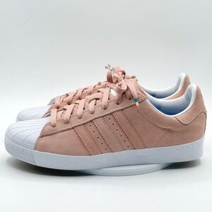 ADIDAS Superstar Vulc Adv Skate Size 9.5 Mens Pale Pink CG4839
